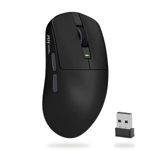 �y���������zROYAL KLUDGE RK M30 ���C�����X�Q�[�~���O�}�E�X�A24000 DPI�A43g ���y�ʁAPAW3311 �Z���T�[�A2.4G/�u���[�g�D�[�X/USB - C �[�d�����C�����X�}�E�X�APC/Mac �p 5 �̃v���O�����\�ȃ{�^��