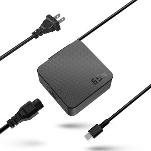 �y���������z�ėp AC�A�_�v�^�[ USB C Type-C �d���A�_�v�^�[ �m�[�g�p�\�R���[�d�� �y�� �Ή�Lenovo ThinkPad T470s IdeaPad Flex 3i Chromebook; ASUS ZenBook 3 UX390UA Lenovo Yoga C940-14IIL�ȂǂɑΉ� �m�[�gPC�pAC�A�_