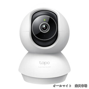 �y���������z3K 5MP �l�b�g���[�NWi-Fi�J���� �����J���� �z�[���J���� �y�b�g�J���� ��ԎB�e �p��/�`���g ���[�J�[�ۏ�3�N Tapo C230/A