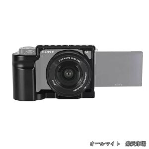 �y���������z�J�����P�[�W Sony ZV-E10�ɑΉ��J�����P�[�W �t���J�����P�[�W �A���J�X�C�X�v���[�g Arri�K�i�l�W�� Arca�K�i�v���[�g������ �A���~�j�E�������� -469