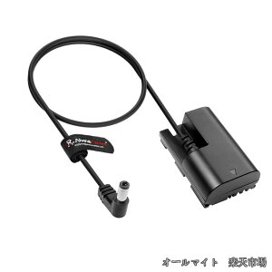 �y���������zCables LP-E6NH �_�~�[�o�b�e���[ DC�d���P�[�u�� 5.5×2.1mm DC�v���O Canon EOS R5C / R7 / R6 / R / 90D / 80D / 7D Mark II / 70D / 6D / 60D / 5D Mark IV / 5DS �Ή� �O���d�������P�[�u�� 50cm