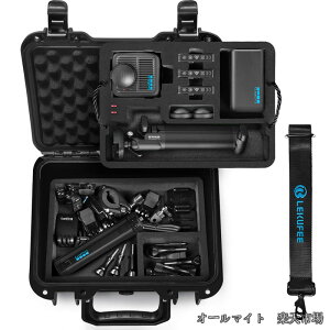 �y���������z�h���n�[�h�P�[�X GoPro MAX 2�AGoPro MAX�A�A�N�V�����J�����A�o�b�e���[�AGoPro�f���A���o�b�e���[�[�d��A���̑��A�N�Z�T���[�p (�P�[�X�̂�) - �u���b�N