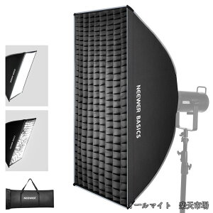 �y���������zBASICS �X�g���b�v�\�t�g�{�b�N�X Bowens�}�E���g 60x90cm �N�C�b�N�����[�X�\�t�g�{�b�N�X ���C�g�f�B�t���[�U�[/�O���b�h/�o�b�O�t�� �����`�\�t�g�{�b�N�X �܂肽���ݎ� Aputure 150