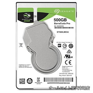 �y���������zBarracuda Pro 2.5 500GB �����n�[�h�f�B�X�N HDD �m�[�g�u�b�NPC���� 5�N�ۏ� 6Gb/s 128MB 7200rpm ���K�㗝�X�i ST500LM034