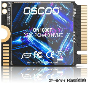 �y���������zM.2 2230 NVMe SSD PCIe Gen4x4 ����SSD �ő�5200MB/s 3D NAND ���M�V�[���t�� Steam Deck ASUS ROG Ally Microsoft Surface �m�[�gPC �~�jPC Ultrabook �Ή�