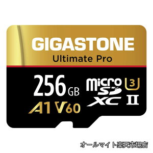 �y���������z�}�C�N��sd�J�[�h 256GB Ultimate Pro MicroSD 256GB �J����SD�J�[�h �]�����x280/180 MB/s Full HD & 4K UHD�B�e UHS-II U3 A1 V60 Class 10 �}�C�N��sd�J�[�h �A�_�v�^�t���y5�N�f�[�^�񕜕ۏ؁z