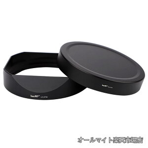 �y���������zMetal Square Lens Hood Haoge�����Y�t�[�h���^���X�N�G�A�o���l�b�g �ɂƂ��� �x�mXF50mm F1.0 R WR�p Fuji 50mm/F1.0 �t�[�h�AFujinon 50mm F1�����Y�t�[�h�A���^���t�����g�L���b�v�t��