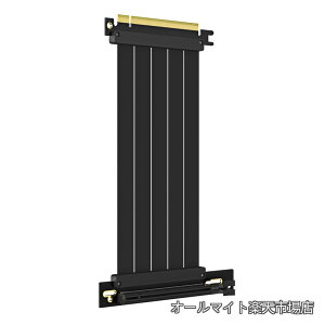 �y���������z200mm PCIe 4.0 X16���C�U�P�[�u�� ����90�x GPU �}�E���g�p PCI-E Gen4�Ή� 32GB/s���x