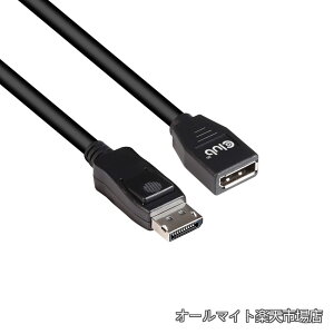 �y���������zDisplayPort 1.4 HBR3 (High Bit Rate 3) 8K 60Hz Male/Female 3m 28AWG �����P�[�u�� Extension Cable (CAC-1023)