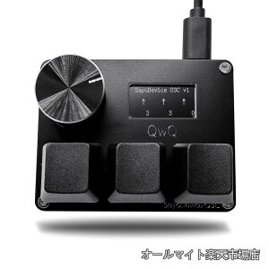 �y���������zSayoDevice O3C OSU �L�[�{�[�h ���s�b�h�g���K�[ �z�[���X�C�b�` ���C���j�A�X�C�b�` �L�[�{�[�h �m�u�ƃX�N���[���t�� �R�s�[�y�[�X�g�A�V���b�g�J�b�g�A�}�N���z�b�g�X���b�v�~