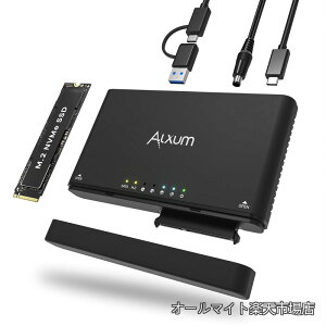 �y���������zPCIe NVMe M.2 ��SATA HDD/SSD ���Ή� �N���[�� �X�^���h Type-C/A USB 3.2 Gen2 10Gbps�����f�[�^�]�� �N���[���^�I�t���C���R�s�[�@�\�t�� 2.5/3.5�C���` SATA SSD(M�L�[/B+M�L�[�j��2242/2260/2280 M.2��
