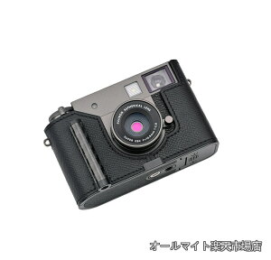 �y���������zhandmade �Ή� fuji x-half/fuji x-half ��p �J�����P�[�X �J�����J�o�[ �J�����o�b�O �{�v ���w���v�{��+���^���x�[�X�v���[�g+�n���h�� (Black)