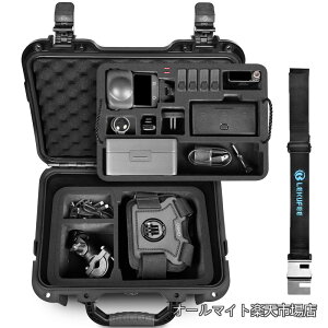 �y���������z�h���n�[�h�P�[�X DJI Osmo 360 �A�N�V�����J�����p �R���{ �o�b�e���[(7��) DJI Mic 3/2/Mini �o�b�e���[�P�[�X ���̑��A�N�Z�T���[(�P�[�X�̂�)