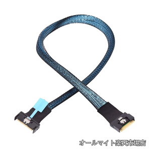 �y���������z�N�[���G�b�W IO MCIO PCI-E �X�������C�� 8i 74�s�� PCI-E 5.0 �I�X - 74�s�� SFF-8654 SAS 4.0 �I�X �����P�[�u�� 50cm