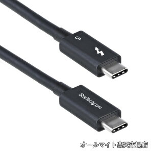 �y���������zThunderbolt 5�P�[�u���^50cm�^8K60Hz�^�ő�120Gbps�^240W PD�^USB-C/4�݊��^�u���b�N�^�}���[�d TBLT5MM50CM240W