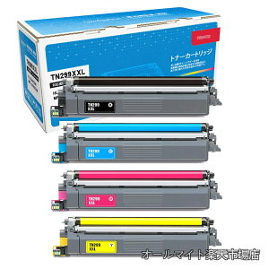 �y���������z�u���U�[�p �݊��g�i�[�J�[�g���b�W 4�F�p�b�N TN299XXLBK 299XXLC 299XXLM 299XXLY ��e�� A4��4 500������\ �Ή��^�ԁFHL-L3240CDW / MFC-L3780CDW �yYUBOYA�z