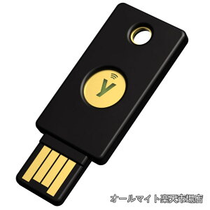 �y���������z�Z�L�����e�B�L�[ YubiKey 5 NFC ���O�C��/U2F/FIDO2/USB-A �|�[�g/2�i�K�F��/���ϋv��/�ϏՌ���/�h��