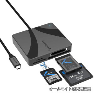 �y���������zUSB-C�}���`�J�[�h���[�_�[�iCFexpress Type B�ACFast 2.0�AmicroSD/SD�J�[�h�p�j�iCR-C4PM�j