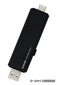 �y���������z�O�t��SSD 500GB USB3.2 (Gen2)�Ή� �X���C�h�� Type-C/Type-A �R�l�N�^ iPhone/iPad �Ή� �u���b�N ESD-EAWA0500GBK