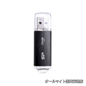 �y���������zSilicon Power �V���R���p���[ USB������ 256GB USB3.2 (USB3.1/3.0/2.0�݊�) �w�A���C���d�グ Blaze B02 SP256GBUF3B02V1K