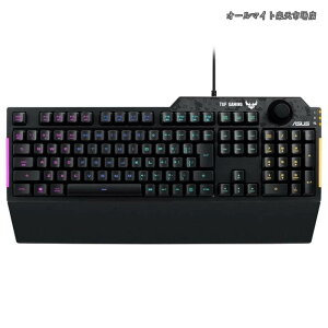 �y���������z�Q�[�~���O�L�[�{�[�h RA04 TUF GAMING K1/JP ��p�{�����[���m�u �h�� RGB�Ɩ� ���X�g���X�g