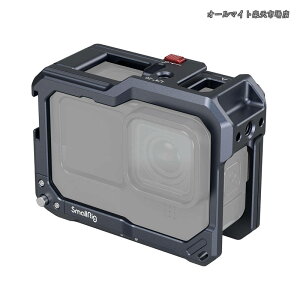 �y���������zHero12/11/10/9 Black�p�P�[�W Gopro�Ή� �}�b�N�X�����Y�ƌ݊������� �}�C�N LED�r�f�I���C�g�p 2�̃R�[���h�V���[�}�E���g�t�� �r�f�I�B�e �J�����p�}�E���g���i 3084C