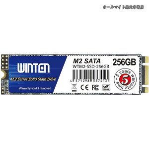 �y���������zSSD 256GB M.2 SATA 2280 �ő�ǎ�500MB/s �ő发��500MB/s 3D NAND SATA 6Gb/s B&M Key 5�N�ۏ� WTM2-SSD-256GB