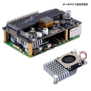 �y���������zP33 M.2 NVME M-Key PoE+ �n�b�g�ARaspberry Pi 5�p�A����Raspberry Pi 5�A�N�e�B�u�N�[���[�t���AM.2 NVMe SSD 2230 2242 2260 2280���T�|�[�g