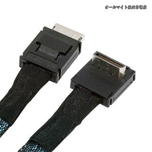 �y���������z90�x OcuLink PCIe 4.0 PCI-Express SFF-8611 4i to SFF-8611 �f�[�^�A�N�e�B�u�P�[�u�� eGPU SSD 80cm�p