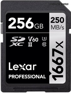 �y���������zLexar 1667x V60 250MB/s Flash Memory sd cards 64GB 128GB 256GB UHS-II U3 Card high speed SDXC For 3D 4K HD video 256GB