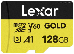 �y���������zProfessional Gold MicroSDXC�J�[�h UHS-II C10 U3 V60 A1 �t��HD 4K UHD �ǂݍ��ݑ��x �ő�280MB/s �������K�i 10�N���[�J�[�ۏ� �����T�|�[�g�� 128GB