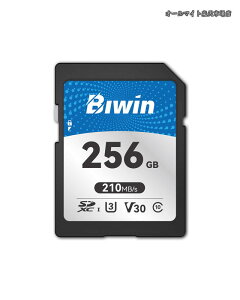�y���������zSD�J�[�h SD210 256GB 210MB/s�Ǐo�E170MB/s���� SDXC UHS-I U3 V30 4K UHD & Full HD�B�e�Ή� �����������J�[�h ���i���C�t�^�C���ۏ�