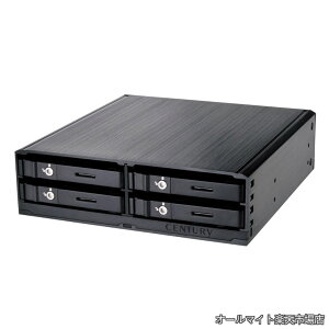 �y���������z�u5�C���`�x�C�ɂ܂Ƃ߂郉�b�N�v 2.5×4 SATA6G HDD/SSD×4 ���b�N CMRK-S4S6G2_FP