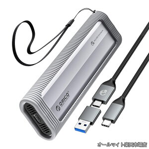 �y���������zM.2 SSD �O�t���P�[�X M2 NVMe SSD �P�[�X USB3.2 Gen2�ڑ� 10Gbps �����]�� UASP�Ή� �A���~ ssd m.2 �P�[�X 2230/2242/2260/2280 M key/B+M key SSD�Ή� �V���R�����o�[�t�� �yUSB C-C/A 2-in-1�P�[�u���t���z