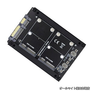 �y���������zMSATA Mini-SATA SSD �J�[�h JBOD Raid0 �X�p���u���b�W���� 2.5 �C���` SATA �R���{ HDD �f�B�X�N�h���C�u�G���N���[�W����
