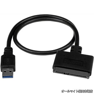 �y���������z2.5�C���`SATA - USB 3.1 �A�_�v�^�P�[�u�� USB 3.1 Gen 2(10 Gbps) 2.5�C���`SATA SSD/HDD�Ή� USB312SAT3CB