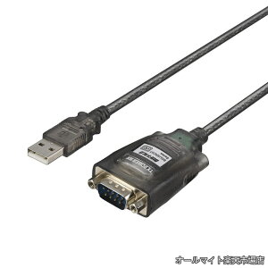 �y���������zUSB�V���A���ϊ��P�[�u�� �u���b�N�X�P���g�� 0.5m BSUSRC0705BS/N