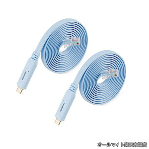 �y���������zConsole Cable 2pack USB C to RJ45 Console Cable for Cisco Routers/AP Router/Switch/Windows Linux Mac OS
