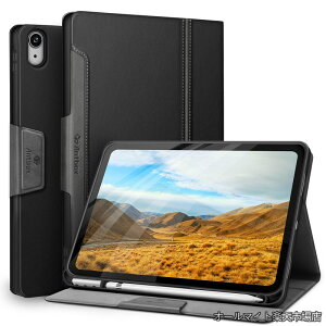 �y���������ziPad ��11���� �P�[�X(A16) ��10���� �P�[�X 10.9�C���` �����\�t�gPU���U�[�� �Ђъ���h�~ �ϏՌ� Pencil���[�� �I�[�g�X���[�v���X�^���h�@�\�t�� �S�ʕی� (�u���b�N)