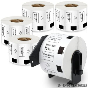 �y���������z52mm x 29mm 1000��/�� DK-1226 DK 1226 ���M�X�e�b�J�[�� ���x���v�����^�[ QL-800 QL-820NWB QL-700 QL-550 QL-720NW QL-650TD 5���[���Z�b�g�A�u���U�[Brother�ƌ݊����̂��� DK���x�� ���v5000��