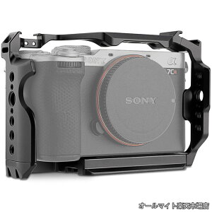 �y���������z�J�����P�[�W Sony A7C II / A7CR �p�AArca �x�[�X�t���J�����ی�t���[�����O�ADJI RS �X�^�r���C�U�[�ƌ݊������� - Vlog �r�f�I�B�e�p