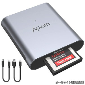�y���������zCFexpress Type B �J�[�h���[�_�[ USB 3.2 Type C to CFexpress��p�J�[�h���[�_�[ 10Gbps�����]�� �A���~���� ���ϋv Thunderbolt 3 �|�[�g�ڑ��T�|�[�g