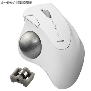 �y���������z���C�����X �g���b�N�{�[���}�E�X Bluetooth IST �x�A�����O�x�� �e�w���� 36mm�{�[�� 5�{�^�� Windows Mac Chromebook �z���C�g M-IT11BRWH