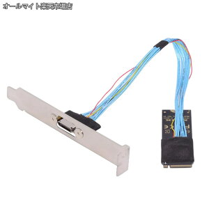 �y���������zPCI-E4.0 M.2 M�L�[ - Oculink SFF-8612 SFF-8611 �z�X�g�P�[�u�� 30cm �u���P�b�g�t�� 2280 NGFF NVME U.2 SSD eGPU�p
