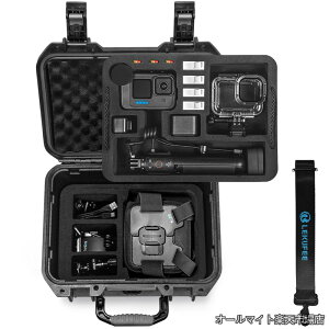 �y���������z�h���n�[�h�P�[�X -Gopro Hero 13/12/11/10/9/8 LIT Hero Hero 4K Gopro Volta/Media Mod/Creator Edition/�h���A�N�V�����J��������уA�N�Z�T���[�ɑΉ��i�P�[�X�̂݁j�i�V�����_�[�X�g���b�v�t���j