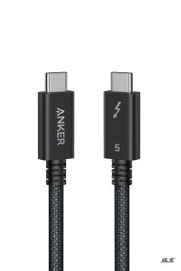 �y���������zPrime USB-C & USB-C �P�[�u�� Thunderbolt 5 (240W 80Gbps) 0.5m 240W�o�� 8K�Ή� �ő�80Gbps �����f�[�^�]�� iPhone 16 / 15 MacBook Air Pro iPad Pro/Air ���Ή�