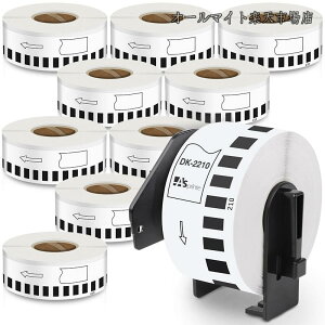 �y���������z29mmx30.48m DK-2210 DK 2210 ���M�X�e�b�J�[�� ���x���v�����^�[ QL-800 QL-820NWB QL-700 QL-550 QL-720NW QL-650TD 10���[���Z�b�g�A�u���U�[Brother�ƌ݊����̂��� DK���x�� ���v304.8���[�g��