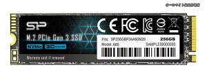 �y���������zSSD 256GB 3D NAND M.2 2280 PCIe3.0×4 NVMe1.3 P34A60�V���[�Y 5�N�ۏ� SP256GBP34A60M28