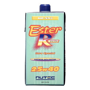 y݌ɂ莞z NUTEC j[ebN ESTER RACING GWIC NC-53E 2.5w40 1L 20L Sx  N} GW IC Sw NC53E 2.5W-40