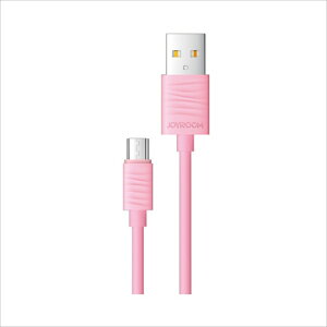 JOYROOM �W���C���[�� �X�}�z microUSB �[�d �]���P�[�u�� 2.4A 1.0m FAST �s���N �݂͂₷�� ��v ������ ���o�� 4�J���[ �yJR-S118�z